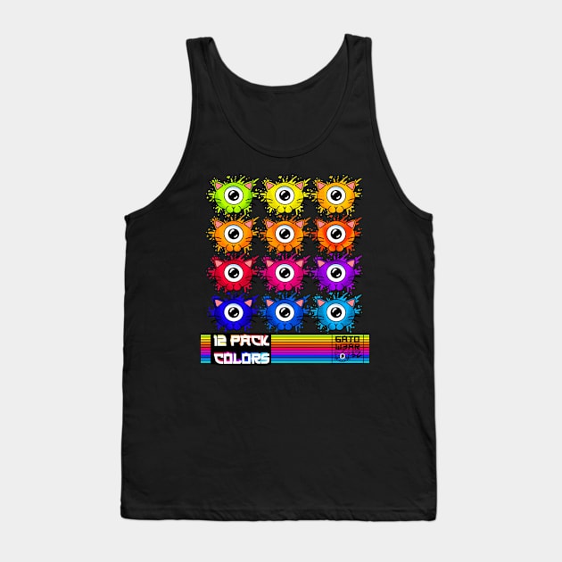 12 Pack 6AT0 Color pack Tank Top by 6AT0W3AR